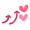 Емодзі Telegram «Cute Emoji» ⤴️