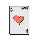 1win LOVE BEARS stiker 💖