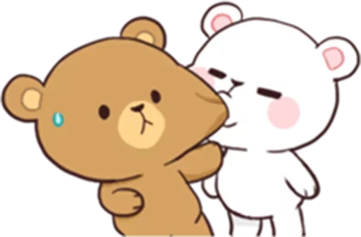 Стикер Telegram «Bears in Love» ?