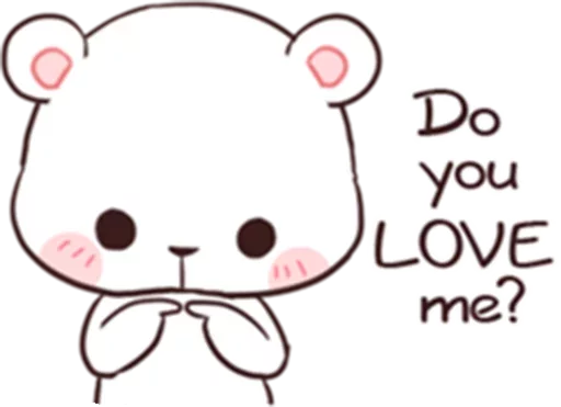 Bears in Love emoji 😶