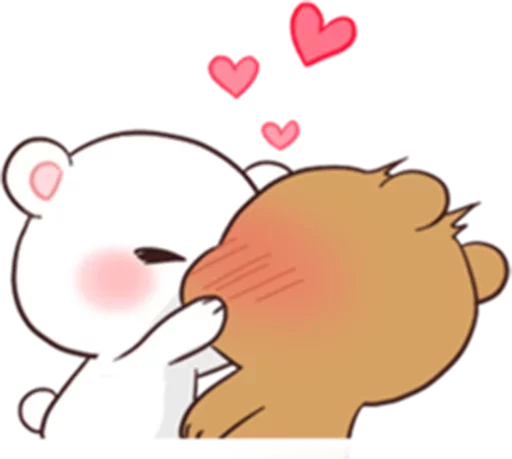 Telegram Sticker «Bears in Love» ?