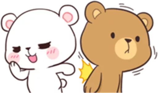 Стікер Telegram «Bears in Love» ?