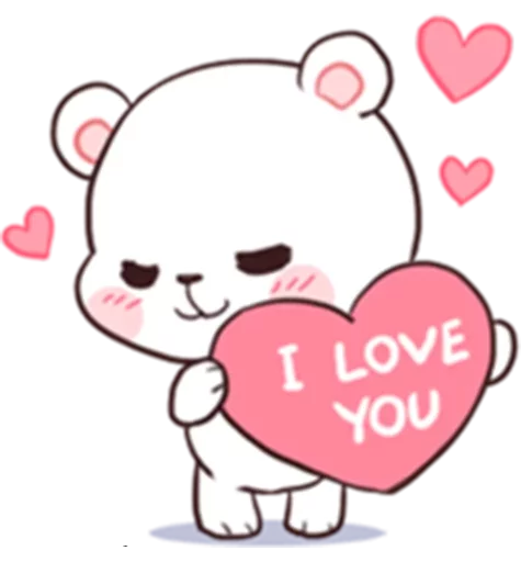 Telegram Sticker «Bears in Love» ?‍♀️