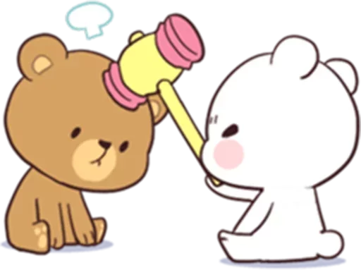 Bears in Love emoji 😒