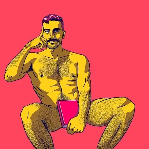 Telegram Sticker «Gays Bed Art» 😍