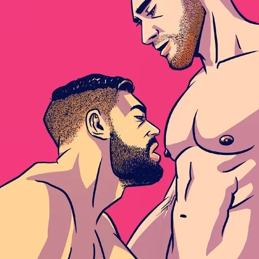Gays Bed Art sticker 😝