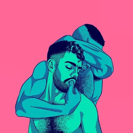 Стикер Telegram «Gays Bed Art» 🙃