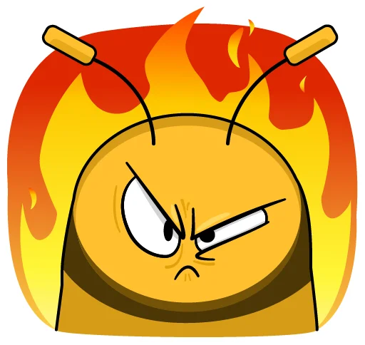 Bee Bob emoji 😡