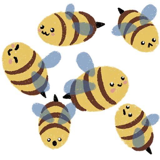 Пчелки sticker 🐝
