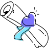 валентинка | beloved emoji 📜