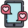 Telegram emoji «валентинка | beloved» ❤️