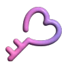 валентинка 3д emoji 🩷