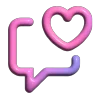 валентинка 3д emoji 📩