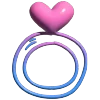валентинка 3д emoji 💍