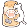 Емодзі телеграм Cute cats