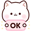 Telegram emoji «kotsumechan» 🆗