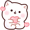 Telegram emoji «kotsumechan» ❤️