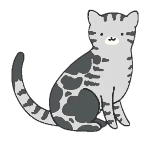 Telegram stiker «Без кота-жизнь не та» 🤩