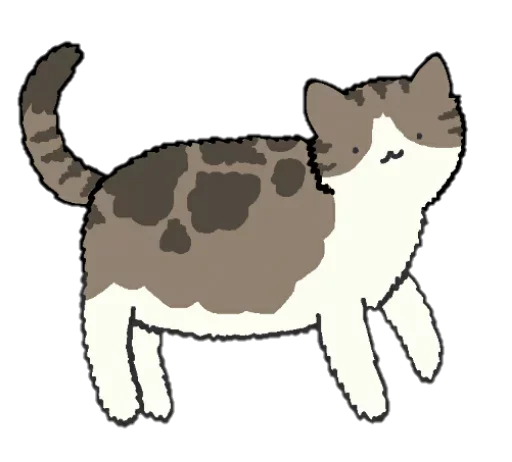 Telegram stiker «Без кота-жизнь не та» 😕