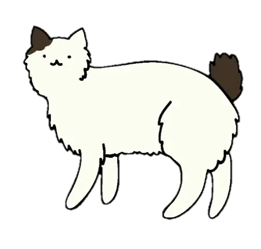 Telegram stiker «Без кота-жизнь не та» 🥺