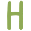 Зеленый шрифт emoji 🫰