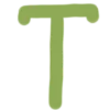 Telegram emojisi «Зеленый шрифт» 🫴