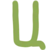Зеленый шрифт emoji 👇