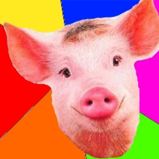 Telegram Sticker «большая свинячья ферма» 🙂