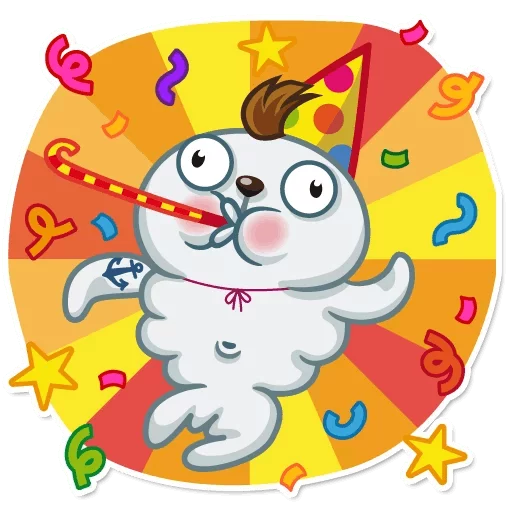Telegram Sticker «Birthday Collection - Great Stickers» 🎉
