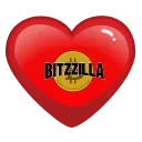 Bitzzilla  sticker ❤️