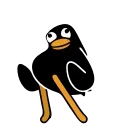 Black Duck emoji ☺️