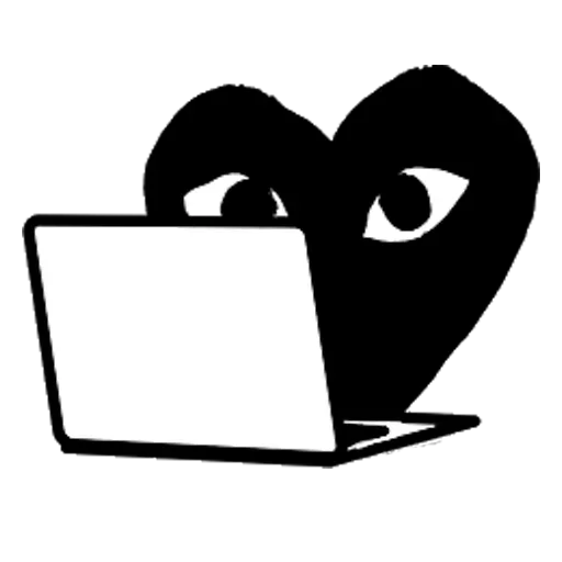 Telegram Sticker «Black Hearts » 🖤