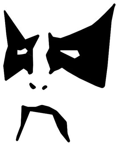 Blackmetal emoji ☹️