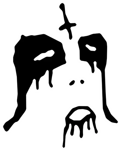 Blackmetal emoji 😲