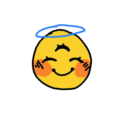 blessedemojis emoji 😇