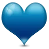 Telegram emojisi «Синий | Blue» 💙