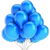 Синий | Blue emoji 🎈