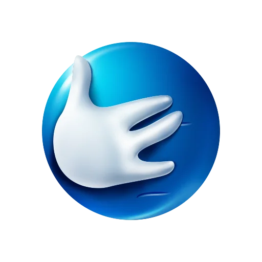 Telegram Sticker «blue emoji» 🤦‍♀️