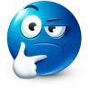 Telegram emojisi «Blue Face» 🤩
