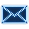 Telegram emoji «blue & black» ✉️