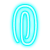 Telegram emojisi «голубой неон» 🔠