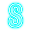 Telegram emojisi «голубой неон» 🔠