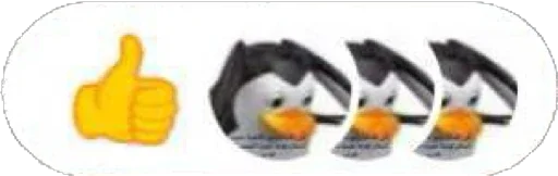Telegram stikerlari Пингвин
