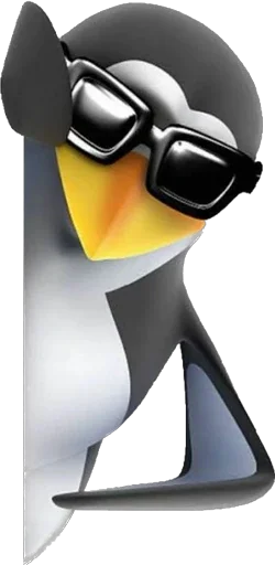 Пингвин stiker 😏