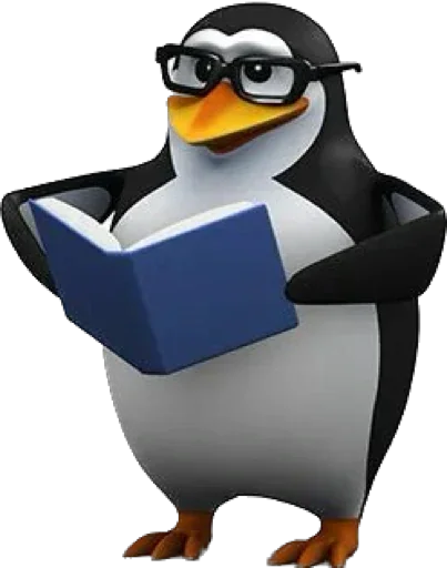 Пингвин sticker 📖