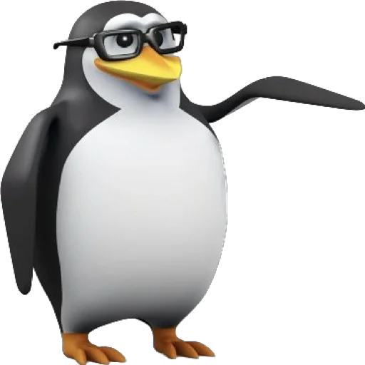 Пингвин stiker 🫵