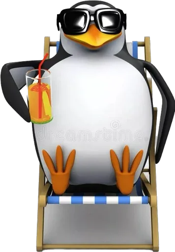 Пингвин sticker 🏖️