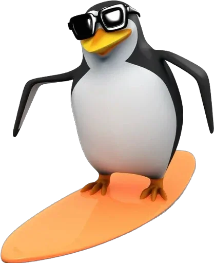 Пингвин stiker 🌊