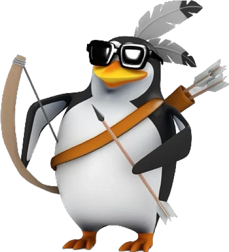 Пингвин stiker 🏹