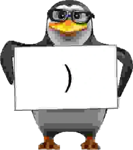 Пингвин sticker 🙂